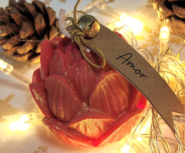 22 Vela Flor de Lotus 60 grs.