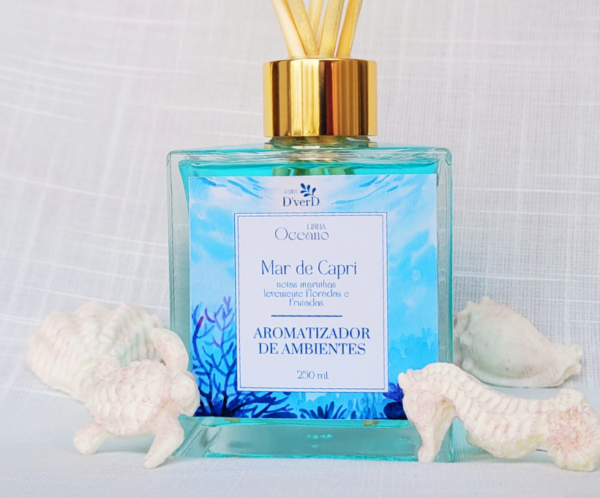 1 Aromatizador de Ambiente - Linha Oceano - Mar de Capri