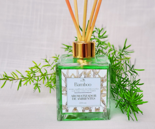4 Aromatizador de Ambiente - Linha Floral - Bamboo