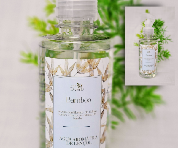 Água Aromática de Lençol - Linha Floral - Bamboo
