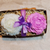 Kit Duo Peônia Sabonete e Vela Aromática "Flower Collection"