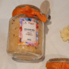 Escalda-pés vidro com colher dosadora de madeira 230g (escolha sua Fragrância)