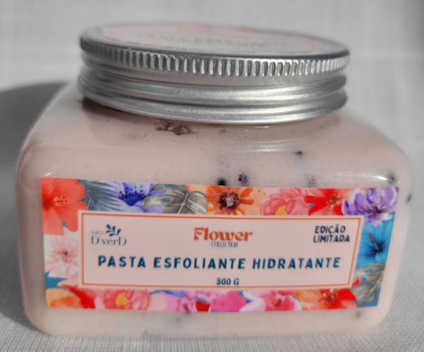 3 Pasta Esfoliante e Hidratante "Flower Collection"