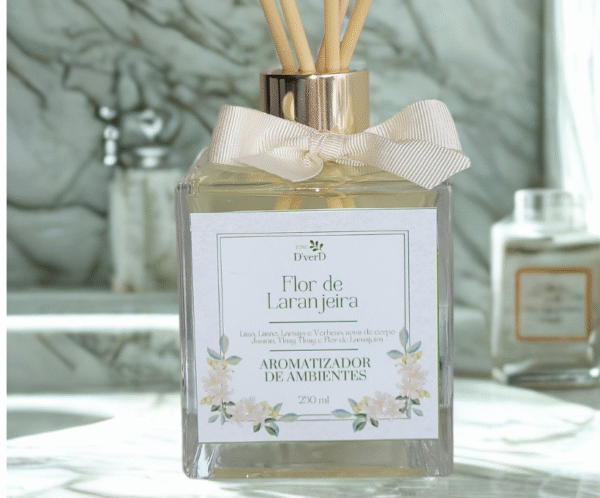 aromatizador flor laranjeira Aromatizador de Ambiente - Linha Citrus - Flor de Laranjeira