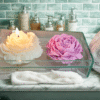 Kit Duo Peônia Sabonete e Vela Aromática "Flower Collection"