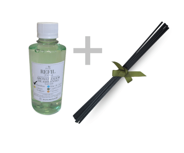 3 Refil de Aromatizador de Ambiente (para difusor com varetas) 250ml - escolha a fragrância