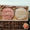Kit Duo Peônia Sabonete e Vela Aromática "Flower Collection"