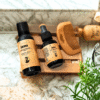 Kit  Artesanal de Tratamento de Barba - Linha D'Man Ambar