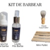Kit de Barbear Artesanal Linha D'Man Ambar