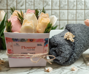 Kit Buquê de Tulipas em Sabonete "Flower Collection" 210 g