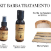 Kit  Artesanal de Tratamento de Barba - Linha D'Man Ambar