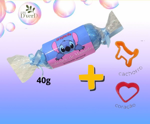 11 Sabonete Mágico - Massinha com forminhas "brinquedo sensorial"