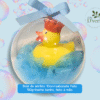 13 Esfera Sabonete de Pato 130g com Bucha de Banho