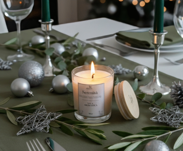 6 Vela Aromática Pote de Vidro (tampa de madeira) 70g