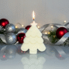arvore branca Vela Árvore de Natal 50 grs.