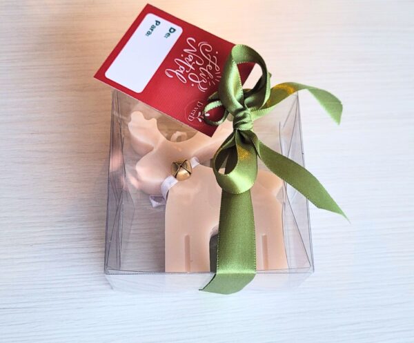 5 Vela Aromática Decorativa Rena 50 grs.