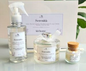 10 Trio Serenità (Aromatizador+Água de Lençol + Vela Aromática)