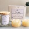 Box Presente (Vela Aromática 70g + 2 sabonetes botão de Rosa Serenità)